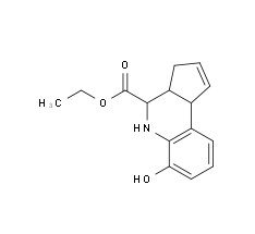 6-Hydroxy-3a,4,5,9b-tetrahydro-3H-cyclopenta[c]quinoline-4-carboxylic acid ethyl ester|cas1031262-03-9