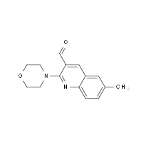 6-Methyl-2-morpholin-4-yl-quinoline-3-carbaldehyde|cas433688-22-3