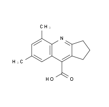 5,7-Dimethyl-2,3-dihydro-1H-cyclopenta[b]quinoline-9-carboxylic acid|cas462066-97-3