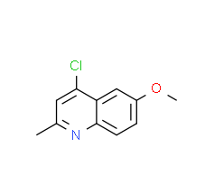 4-氯-6-甲氧基-2-甲基喹啉|cas50593-73-2
