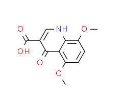 5,8-Dimethoxy-4-oxo-1,4-dihydro-quinoline-3-carboxylic acid|cas842956-45-0
