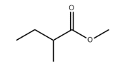 2-甲基丁酸甲酯，cas868-57-5