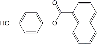 cas:573674-19-8|1-萘羧酸-4-羟基苯甲酯