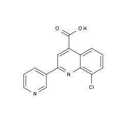 8-氯-2-吡啶-3-基-喹啉-4-羧酸|cas667436-24-0