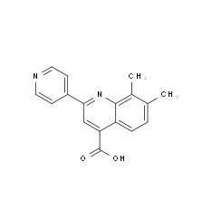 7,8-Dimethyl-2-pyridin-4-ylquinoline-4-carboxylic acid