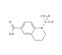 1-甲磺酰基-1,2,3,4-四氢-喹啉-6-羧酸|cas852916-95-1