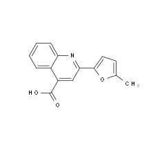 2-(5-甲基-2-呋喃)喹啉-4-羧酸|cas204847-08-5