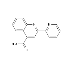 喹啉-4-羧酸,2-(2-吡啶基)-|cas57882-27-6