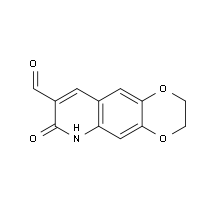 7-Oxo-2,3,6,7-tetrahydro-[1,4]dioxino[2,3-g]-quinoline-8-carbaldehyde|cas683268-08-8