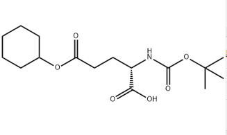 叔丁氧羰基-L-谷氨酸 5-环己酯,CAS:73821-97-3