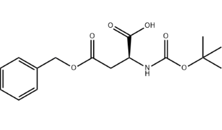 Boc-L-天冬氨酸 4-苄酯 ,CAS:7536-58-5