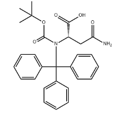 叔丁氧羰基-N-beta-三苯甲基-L-天门冬酰胺 ,CAS:132388-68-2