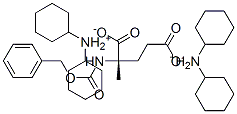 N-苄氧羰基-L-谷氨酸alpha-甲基酯二环己基铵盐,CAS:5672-82-2