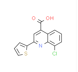 8-氯-2-噻吩-2-基-喹啉-4-羧酸|cas52413-56-6