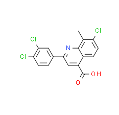 7-Chloro-2-(3,4-dichlorophenyl)-8-methylquinoline-4-carboxylic acid|cas863437-98-3