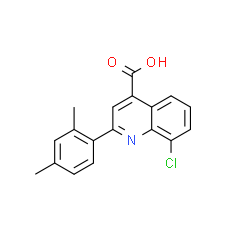8-Chloro-2-(2,4-dimethylphenyl)quinoline-4-carboxylic acid|cas433249-00-4