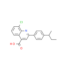 2-(4-sec-Butylphenyl)-8-chloroquinoline-4-carboxylic acid|cas862710-23-4