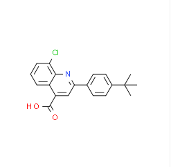 2-(4-tert-Butylphenyl)-8-chloroquinoline-4-carboxylic acid|cas862710-11-0