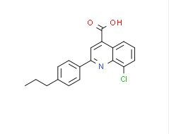 8-Chloro-2-(4-propylphenyl)quinoline-4-carboxylic acid