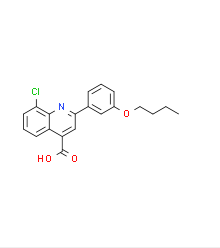 2-(3-Butoxyphenyl)-8-chloroquinoline-4-carboxylic acid