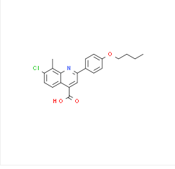 2-(4-Butoxyphenyl)-7-chloro-8-methylquinoline-4-carboxylic acid|cas865415-17-4