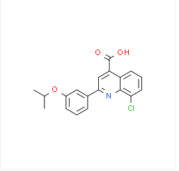8-Chloro-2-(3-isopropoxyphenyl)quinoline-4-carboxylic acid|cas862713-33-5