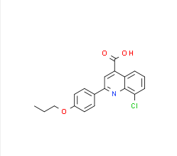 8-Chloro-2-(4-propoxyphenyl)quinoline-4-carboxylic acid|cas862713-29-9