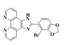 2-(4-溴苯并[d][1.3]二氧杂环戊烯)咪唑[4,5f][1,10]邻菲啰啉