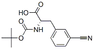 2-叔丁氧基羰基氨基-3-(3-氰基-苯基)-丙酸,CAS:191872-32-9
