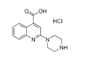 2-Piperazin-1-yl-quinoline-4-carboxylic acidhydrochloride|cas1185299-92-6