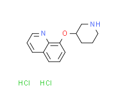 8-(3-Piperidinyloxy)quinoline dihydrochloride|cas1185301-55-6