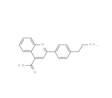 2-(4-丙基苯基)喹啉-4-羧酸cas350997-40-9