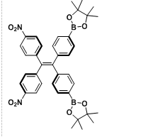 cas: 2083646-48-2，2,2&#039;-((2,2-bis(4-nitrophenyl)ethene-1,1-diyl)bis(4,1-phenylene))bis(4,4,5,5-tetramethyl-1,3,2-dioxaborole)