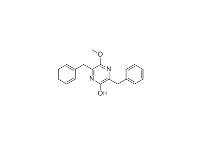 3,6-Dibenzyl-2-hydroxy-5-methoxypyrazine|cas: 132213-65-1