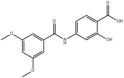4-[(3,5-二甲氨苄基)氨基]-2-羟基-苯甲酸, CAS:710311-03-8