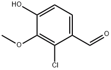 2-氯-3-甲氧基-4-羟基苯甲醛, CAS:82668-20-0