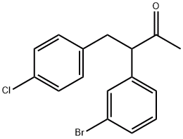 3-(3-溴苯基)-4-(4-氯苯基)丁基-2-酮, CAS:848310-98-5