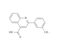 喹啉-4-羧酸,2-(3-甲基苯基)-|cas20389-04-2