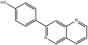 4-(1,6-萘啶-7-基)苯酚, CAS:884500-91-8