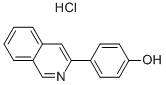 4-(3-异喹啉基)-苯酚盐酸盐(1:1), CAS:884500-89-4