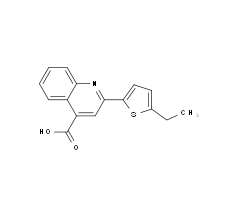 2-(5-Ethylthien-2-yl)quinoline-4-carboxylic acid|cas351983-35-2