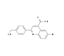 6-溴-2-(4-乙基苯基)-喹啉-4-羧酸|cas350998-45-7