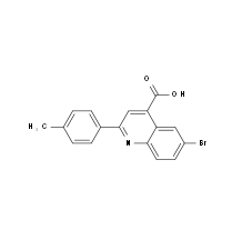 6-Bromo-2-(4-methylphenyl)quinoline-4-carboxylic acid