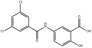 5-[(3,5-二氯苄基)氨基]-2-羟基-苯甲酸,CAS:926187-11-3