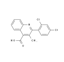 2-(2,4-二氯苯基)-3-甲基喹啉-4-羧酸|cas350997-47-6