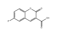 6-fluoro-2-oxo-2h-chromene-3-carboxylic acid|cas937688-27-2