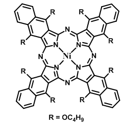 cas:155773-70-9|5,9,14,18,23,27,32,36-八丁氧基-2,3-萘酞菁镍 (II)