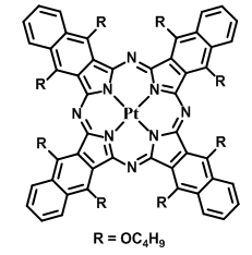 cas:1441927-10-1|5,9,14,18,23,27,32,36-八丁氧基-2,3-萘酞菁铂