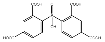 cas:315664-53-0|4,4&#039;-phosphinicobis- 1,3-Benzoic acid