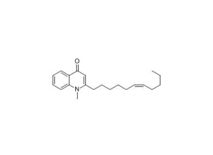(Z)-1-Methyl-2-(undec-6-enyl)quinolin-4(1H)-one|cas:120693-49-4